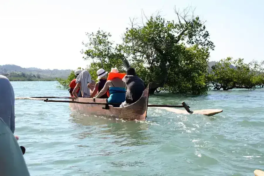15 minutes pirogue ride to jungle forest Loko Be